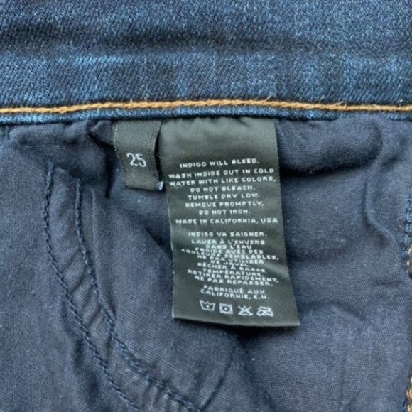 J Brand Skinny Pencil Leg Jeans, Size 25, Eminence - Picture 6 of 7